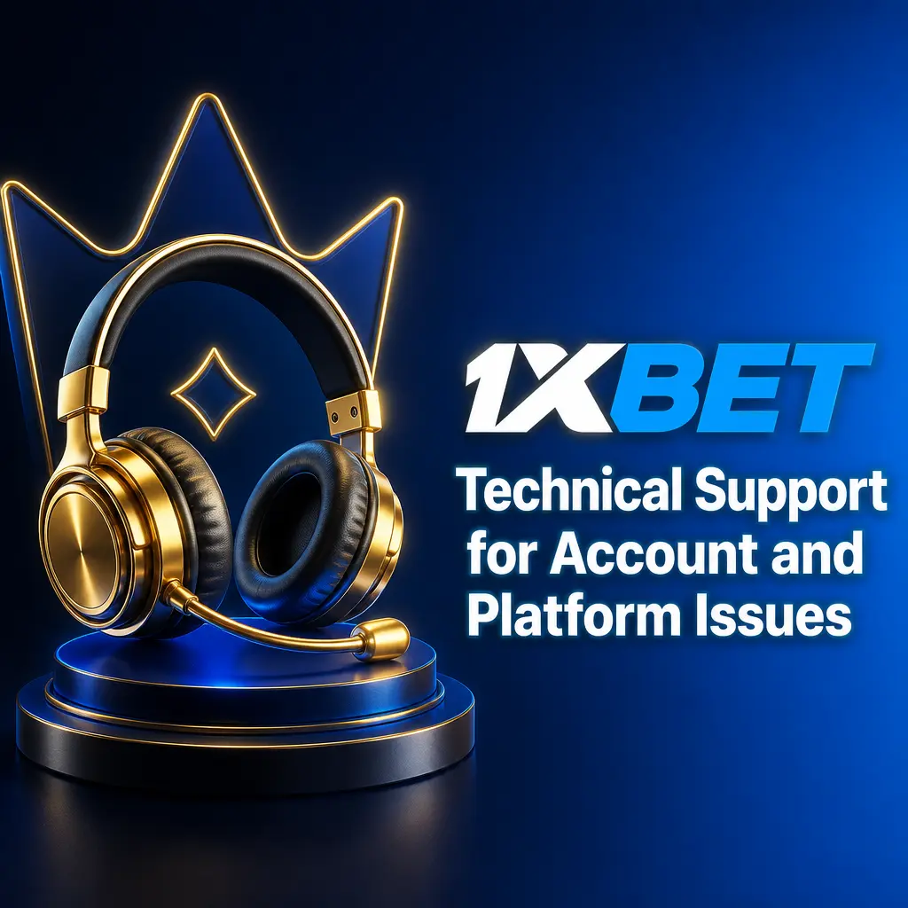 1xBet technical support team resolving app crashes, loading errors, payment issues, and login problems for players.